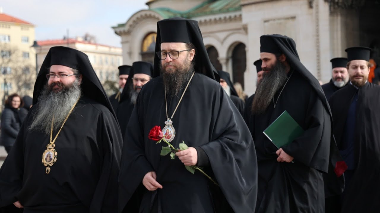 Епископ Пахомий - НОВИЯТ ВИДИНСКИ МИТРОПОЛИТ. Видео от изборния ден