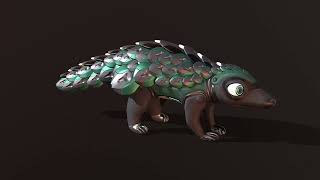 Y2 Block C - Pangolin Turntable Marmoset Toolbag 3