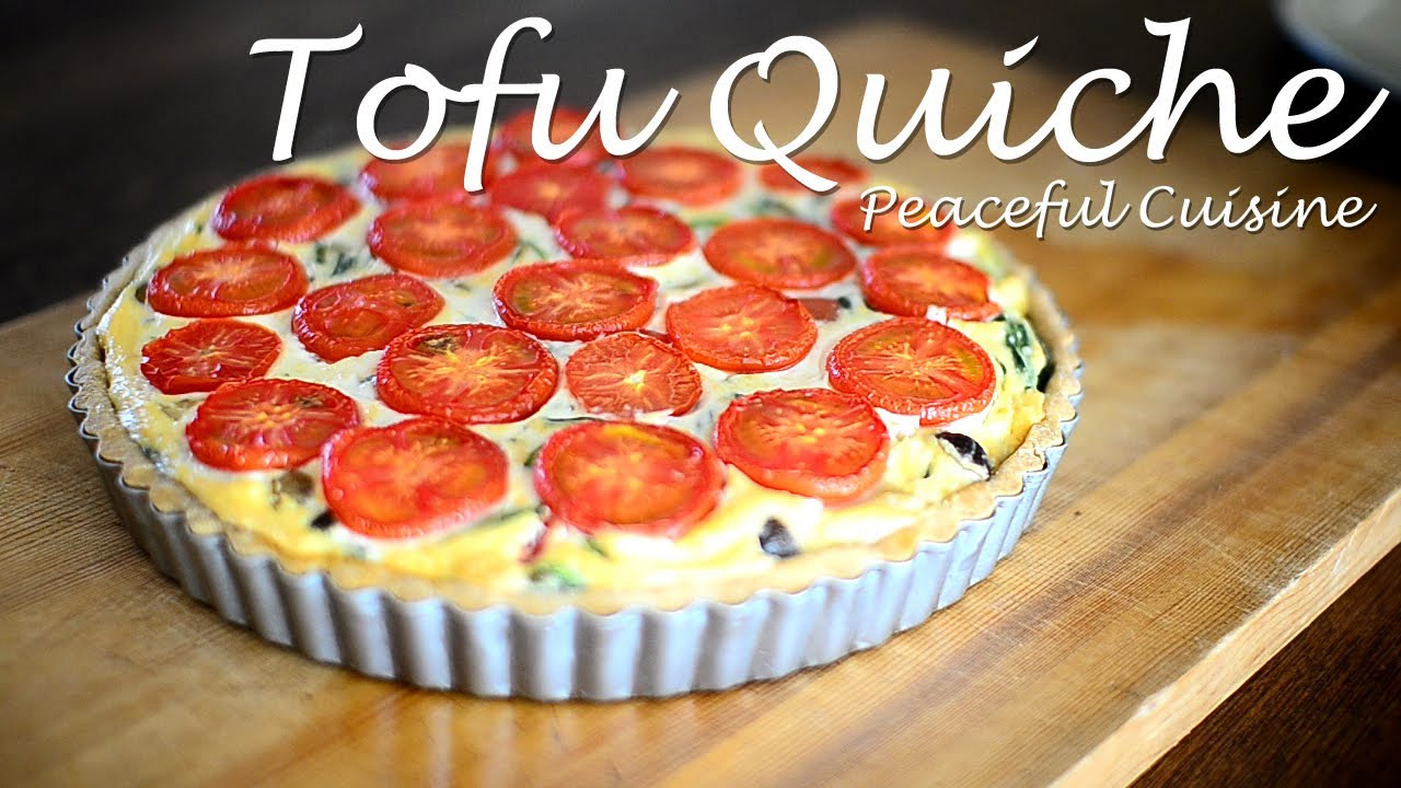 Tofu quiche (vegan) ☆ 豆腐のキッシュ