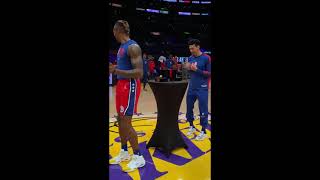 Danny Green \& Dwight Howard Receiving their Lakers Championship Ring