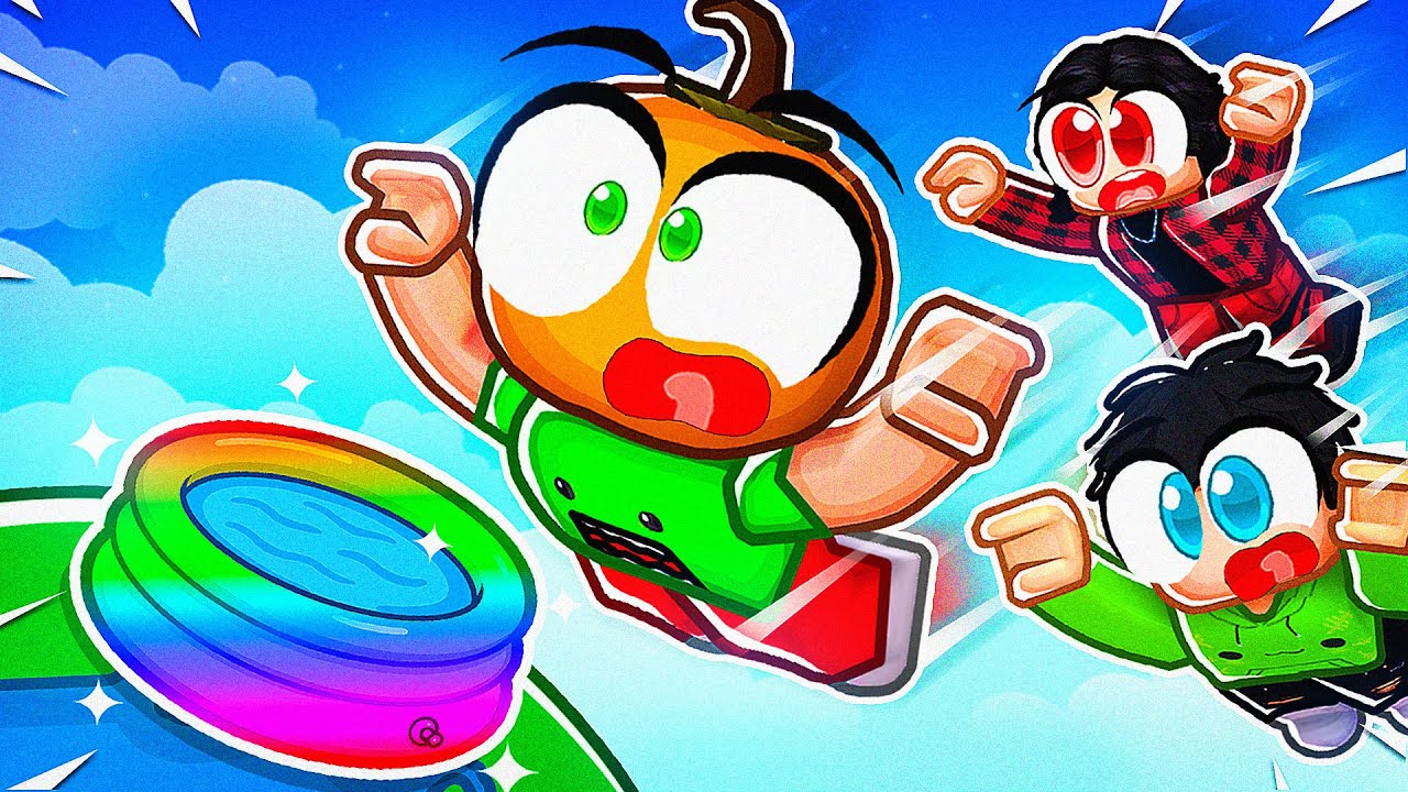 Roblox'ta 9,738,352 Metre Yükseklikten Havuza Atlayıp Zengin Olduk! 💧