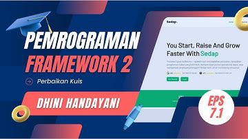 PERTEMUAN 9 PEMROGRAMAN FRAMEWORK 2 (PERBAIKAN KUIS)