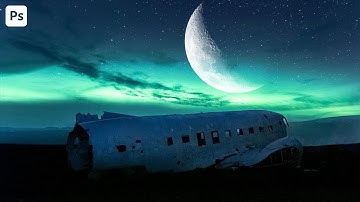 Create Moon🌙🌕 Brush 🖌🖌  In Adobe Photoshop In One Minute Easy Way #photoshopeffects #toturials