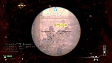 MW3 Triple Dragunov Killfeed. Again, Really?