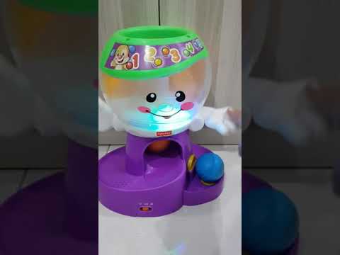 Video: Fisher Price Laugh & Learn Count & Color Đánh giá máy Gumball