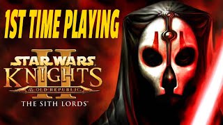 STAR WARS: KNIGHTS OF THE OLD REPUBLIC II - 1ST TIME PLAYING
