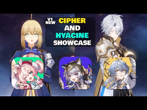 【hiyo】 ローン チェシャー エルドリッジ SP サイン V1 NEW UPDATE! Cipher And Hyacine Showcase With Phainon And