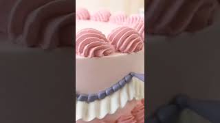 تزيين الكيك الكلاسيكي بكريمة الزبدة (كيك ديكور) - Classic Cake Decorating ( Cake Decor)