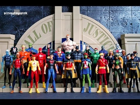 DC UNIVERSE YOUNG JUSTICE JLU SUPERMAN ACTION FIGURE 4" 