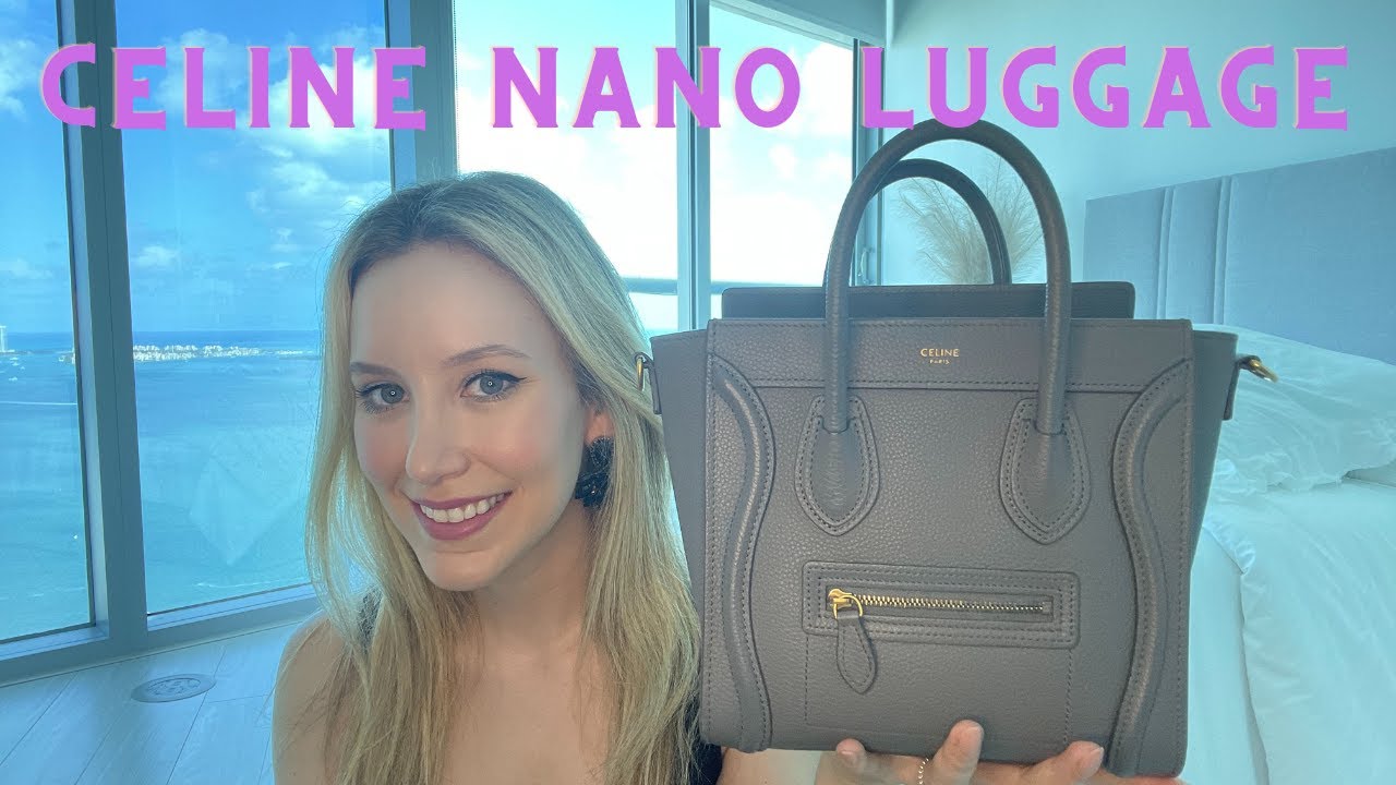 My Celine nano luggage in Acacia! : r/Louisvuitton