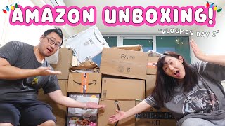 HUGE AMAZON UNBOXING! || *Vlogmas Day 2* [Honolulu, Oahu, Hawaii]