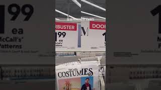 1.99 Patterns at Joann’s!!! #boutique #pattern #patternhaul #sewing #sewingtips #hobbylobby #joanns