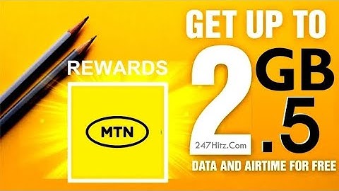 How to redeem MTN rewards to airtime or data bundle for free step by step