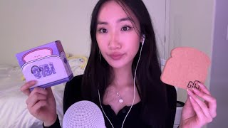 ASMR Gibi’s toaster coaster! tapping, scratching, gripping, cork, and box sounds, whispered 🍞