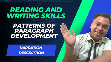 Patterns of Development in Writing Part 1| Reading and Writing-SHS