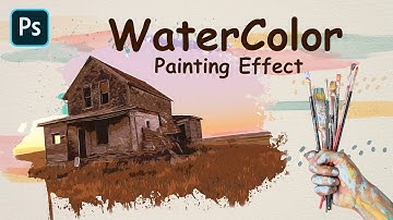 Watercolor Painting Effect | Adobe Photoshop