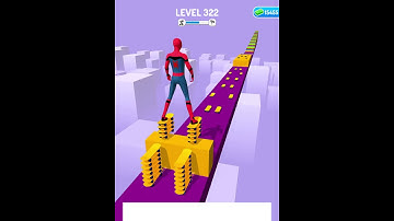 ‏Spiderman Skacker Stacker - Fun Mobile Gameplay #shorts level(322)