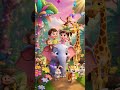 Baby Elephant Adventure in Magical Jungle 3D Cartoon Animation Nunu TV Style Kids Story #ytshorts