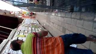 Visita de la Bellea del Foc del Mercado Central ala Barraca "Els Vint en Copes"