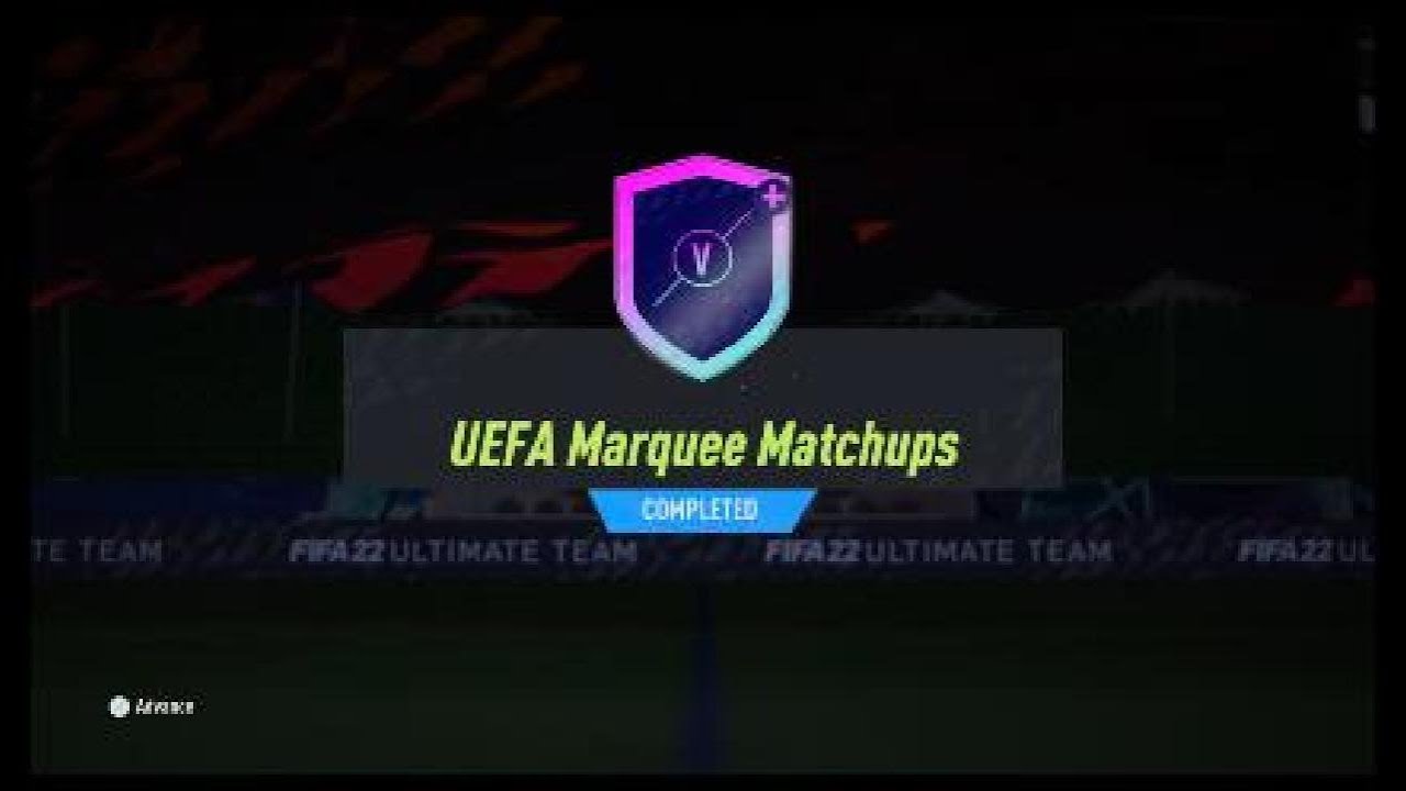 Fifa 22- UEFA Marquee Matchups!!!