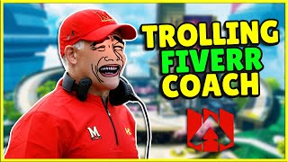 Hiring Apex Legends Fiverr Coach to Act Like a Noob Then Destroyed!!