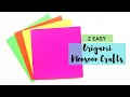 2 Easy Origami Monsoon Crafts | Paper Raincoat | Paper Boat