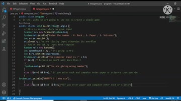 Rock paper scissors Game using java with source code