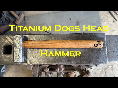 Titanium Dogs head hammer