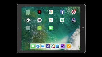 Using the iOS 11 iPad Dock to Work Smarter