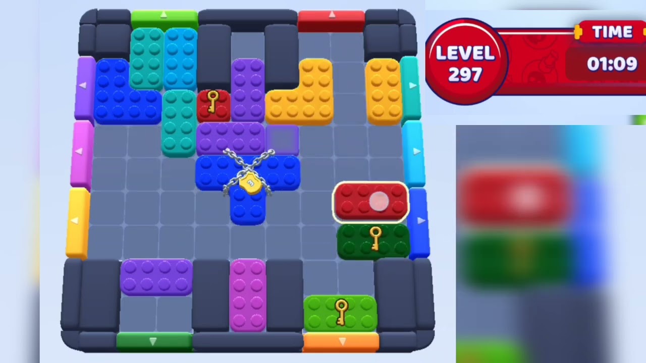 ColorBlockJam – Level 297 Walkthrough | No Commentary Puzzle Game [Android/iOS]