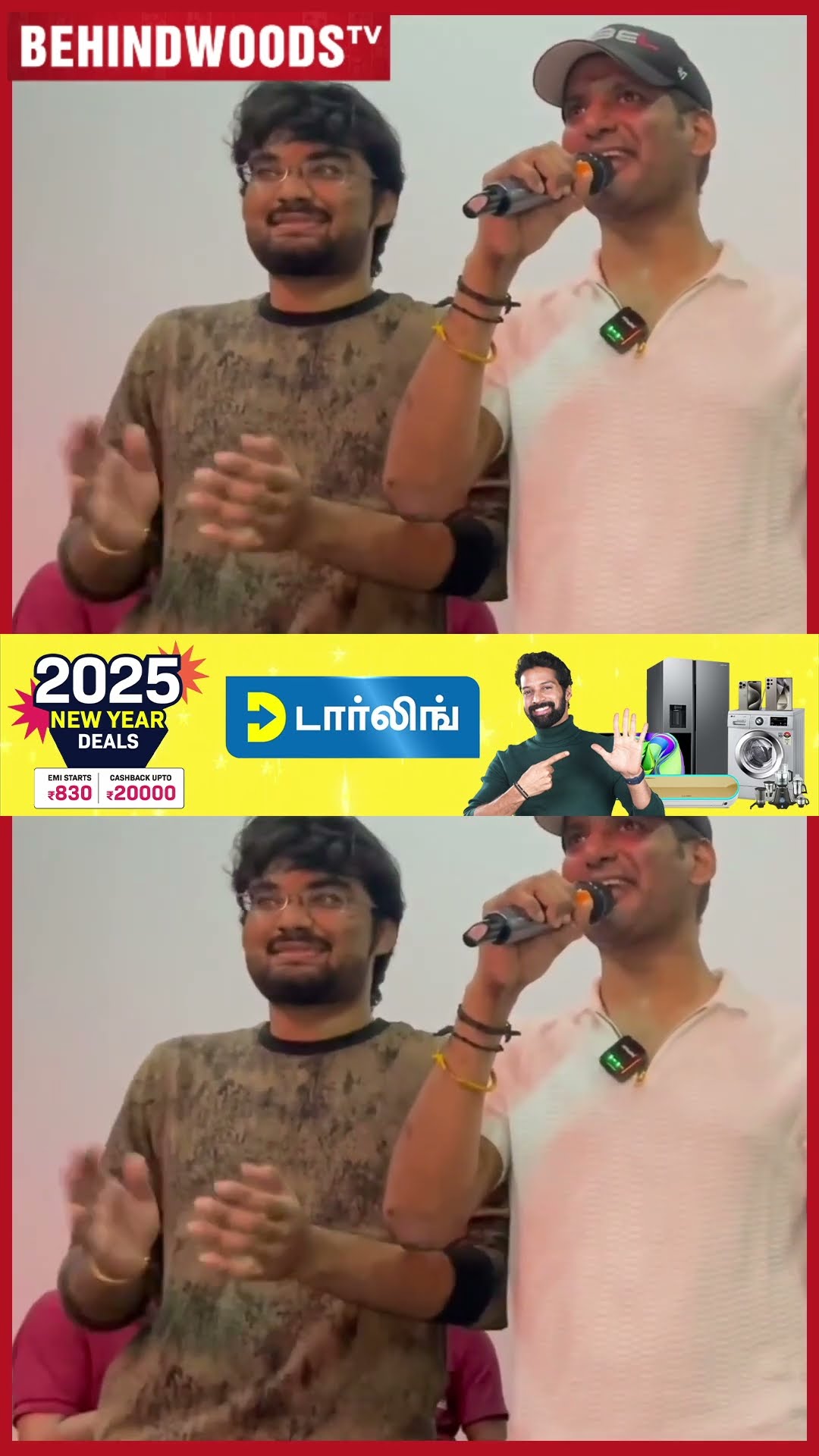 'Vishal அண்ணா ஜெயிச்சிட்டீங்க..'  ? சால்வை போட்டு பாராட்டிய Theatre Owner ??