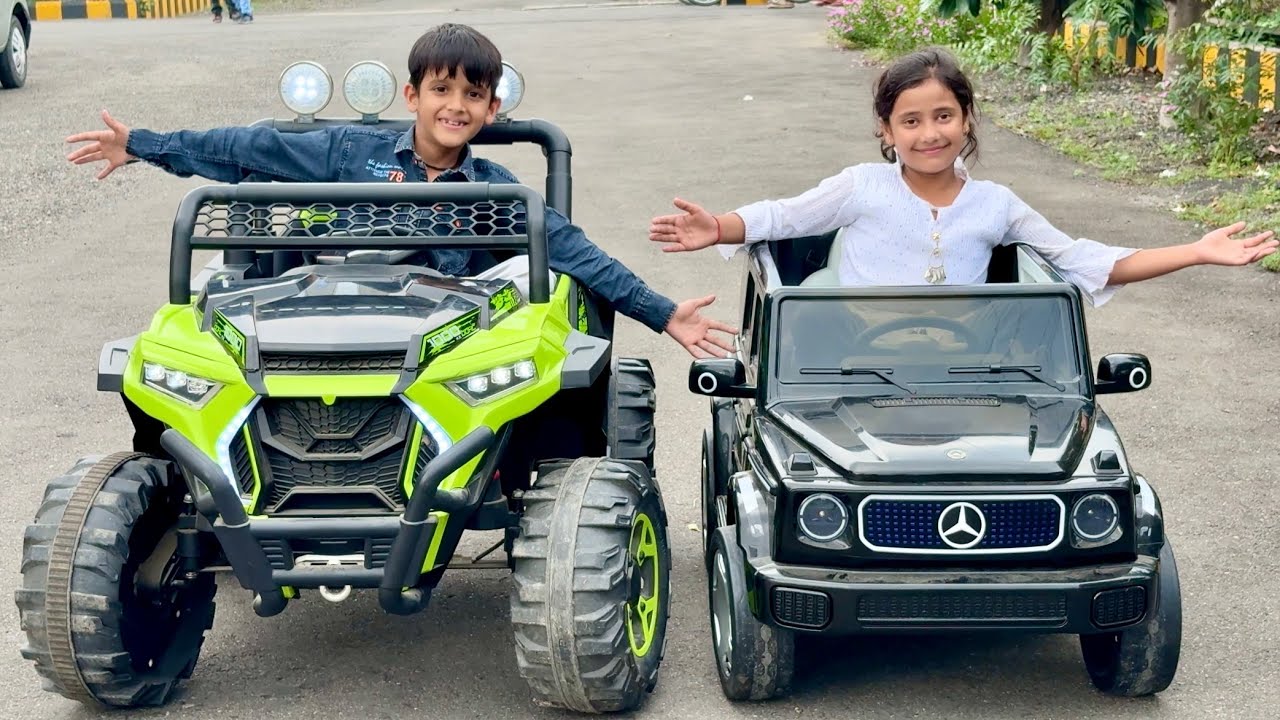 Kunali Ki G-Wagon Vs Monster Truck 😍