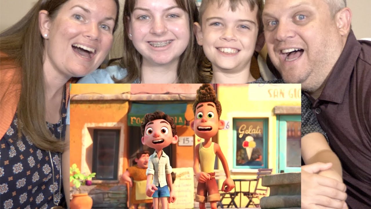 LUCA TRAILER REACTION