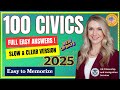 2025 random 100 civics questions and answers - U.S. citizenship interview I N400 Interview