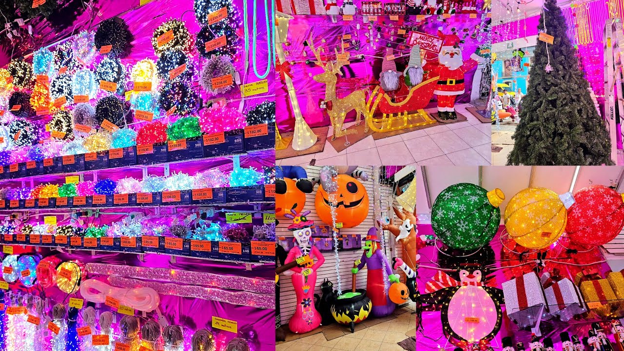 😍 INCREIBLES Adornos / Luces  NAVIDEÑAS y para  HALLOWEEN 🎃  Inflables, Árboles, series de Luz