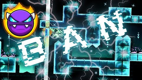 B A N (Easy Demon) 100% Gameplay | Geometry Dash
