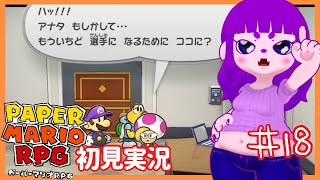 【ペーパーマリオRPG #18 】目指せテッペン もう一度編 【#ゲーミングハリネズミ】