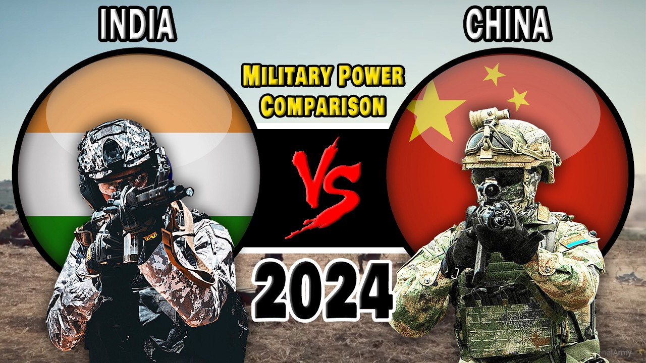 India vs China Military Power Comparison 2024 | China vs India Military ...