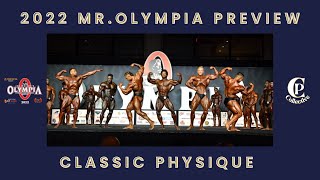 2022 Mr. Olympia Classic Physique Preview