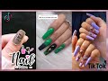 Nail tutorials and tips | acrylic nails tik tok compilation