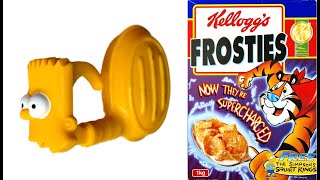 Frosties Simpsons Squirt Rings & Cereal Advert (1997)