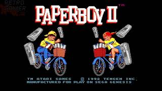 Paperboy 2 and Zany Golf - Mega Drive