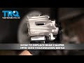 How to Replace Rear Caliper 1998-2010 Volkswagen Beetle