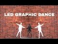 Led graphic dance choreograph by shrikant ahire
