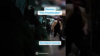 Jcvd On The Run Showing Us All Why Mentos Is Still The Freshmaker In 2023 Bloodsport Getaway