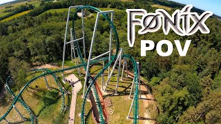 Fønix Front Row POV Fårup Sommerland New for 2022 Vekoma Roller Coaster