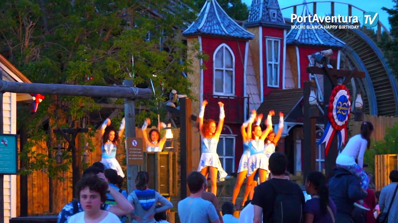 PortAventura 2015 · Noche Blanca Happy Birthday 1 Mayo