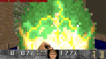 Newdoom Community Project Map05 UV Max in 8m32s by Skepticist