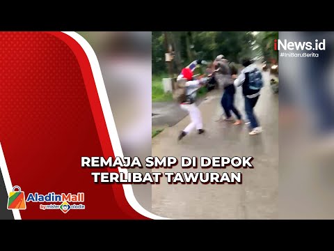 Meresahkan, Remaja SMP di Depok Tawuran Bawa Celurit, Dua Orang Terluka