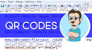 Creating QR Code for Wireless Network Using PowerShell – The Server Room #064